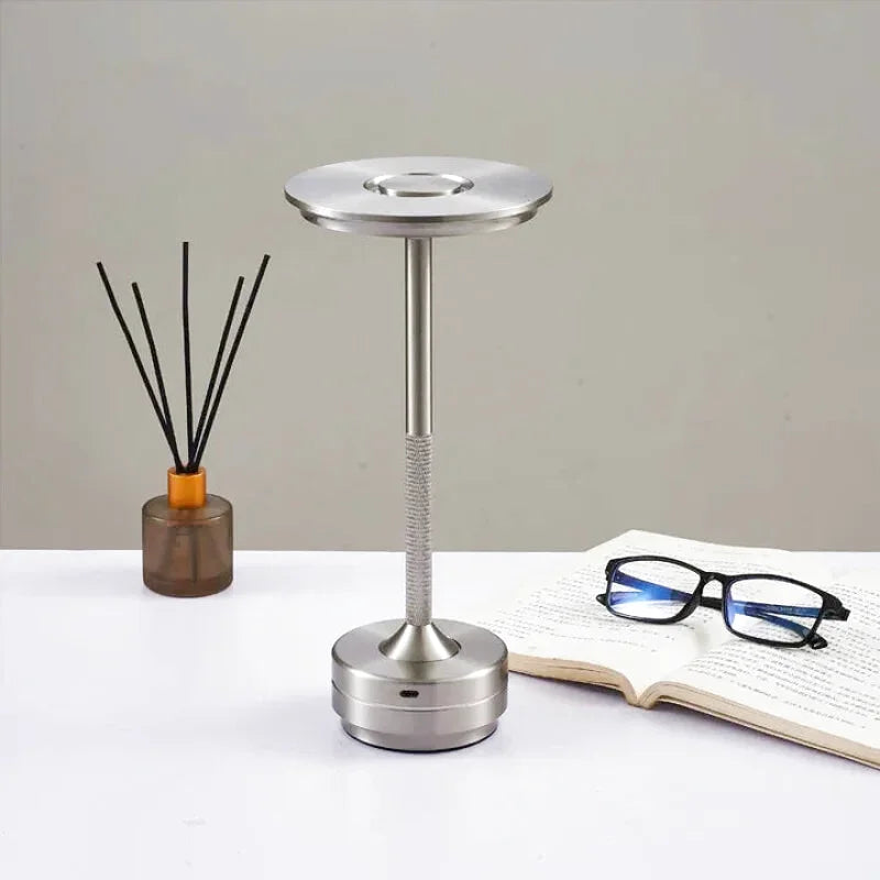 Lampe de chevet sans fil pour chambre à coucher – Éclairage tactile rechargeable