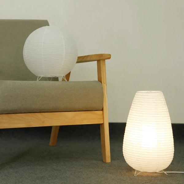 Lampe de chevet original design lanterne japonaise