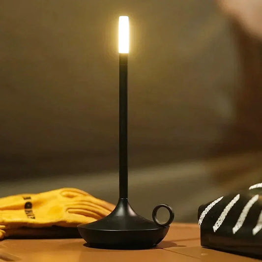 Lampe de chevet éclat chaleureux chandelle