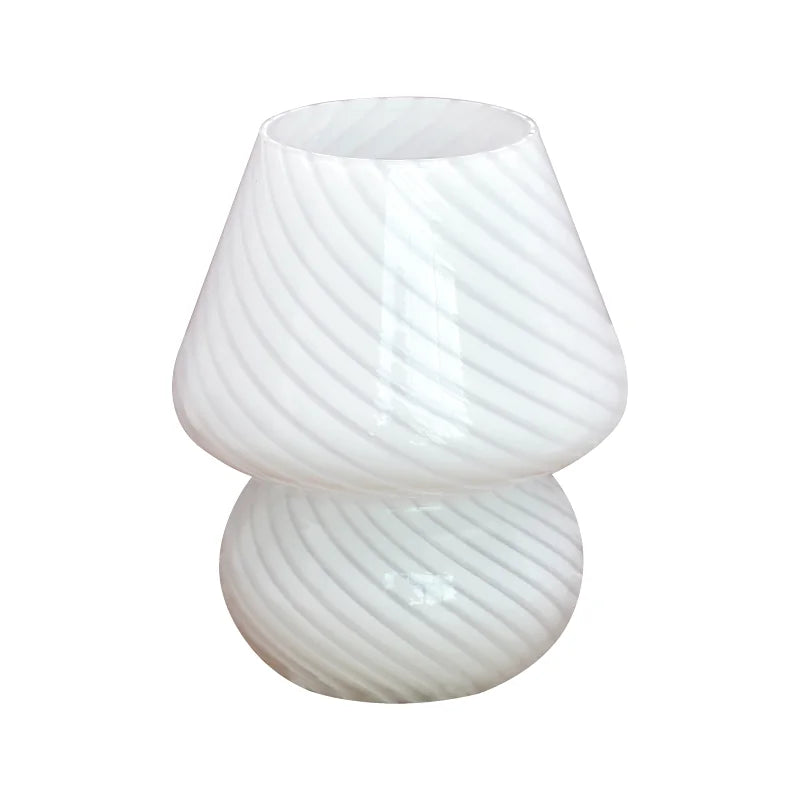 Petite lampe de chevet champignon vintage