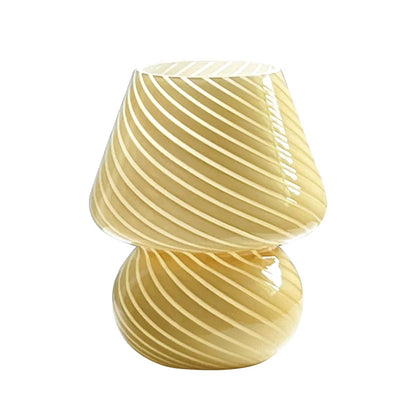 Petite lampe de chevet champignon vintage