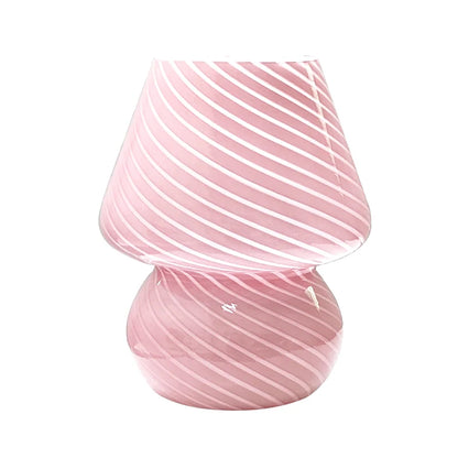 Petite lampe de chevet champignon vintage