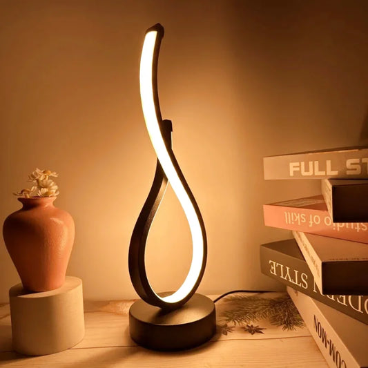 Lampe de chevet LED au design contemporain